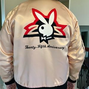 Playboy jacket 25th anniversary 1978 Rare Sz L. Smoke free home.